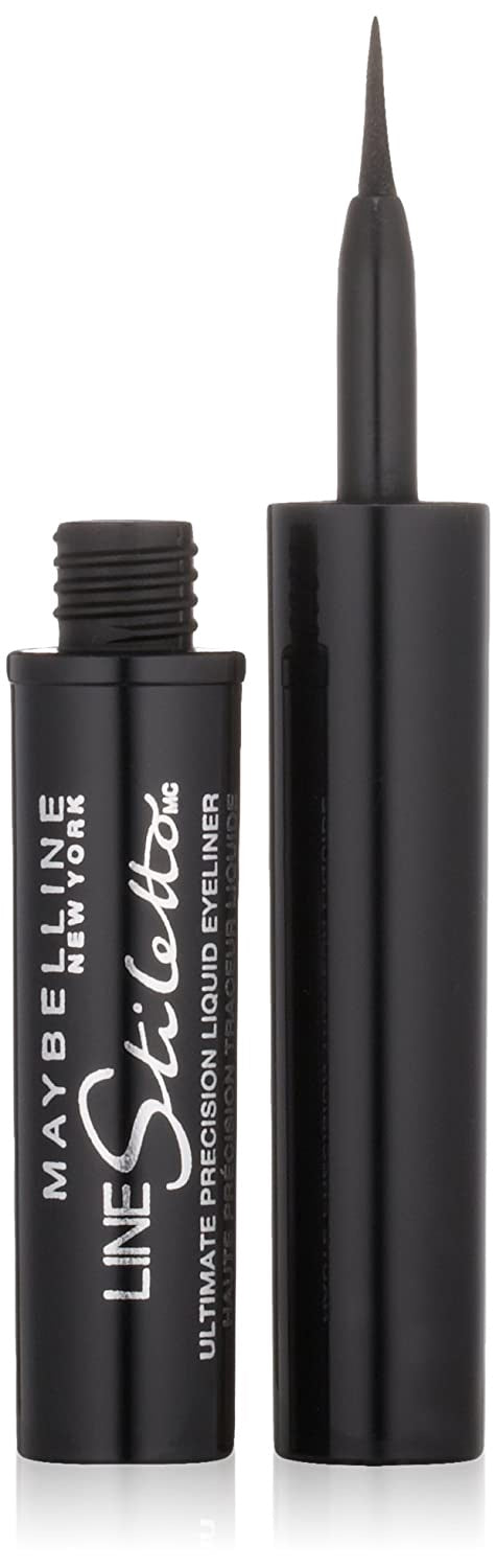 MAYBELLINE NEW YORK Makeup Eye Liner Maybelline Stilleto Liquid Blackest Black