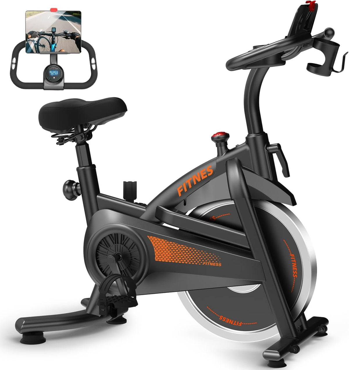 CURSOR FITNESS Gym Exercise Bike Stationary CBE10