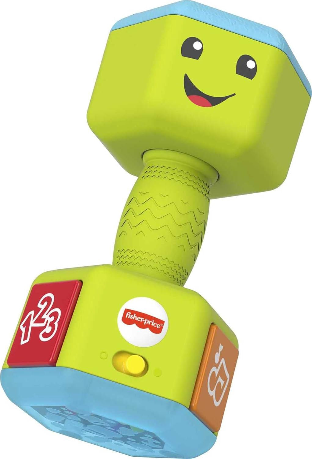 FISHER-PRICE Toy Countin’ Reps Dumbbell Rattle