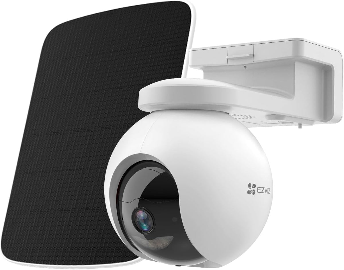 EZVIZ Security Camera Smart WIFI CS-EB8-SP Kit Battery Solar Kit