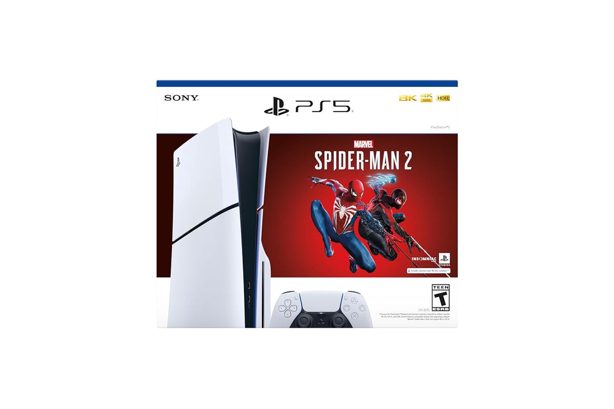 SONY Game Console Playstation 5 PS5 1TB Marvel SPIDER-MAN 2