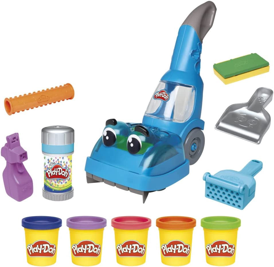 PLAY-DOH Toy Zoom Zoom Vacuum Cleanup Set