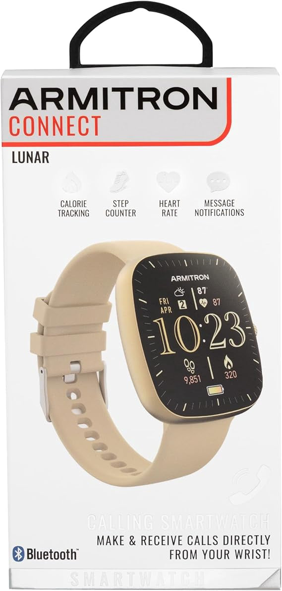 ARMITRON Watch Connect Lunar Smartwatch Health & Fitness Tracker 1010GPTN