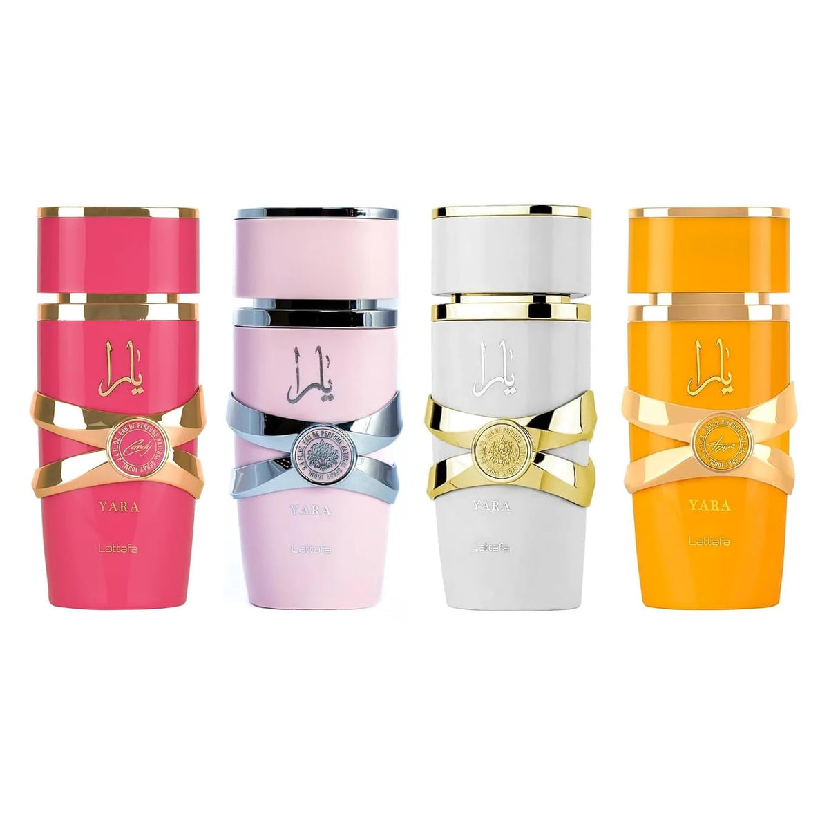 LATTAFA Fragrance Yara Collection 4PC Mini Travel Size