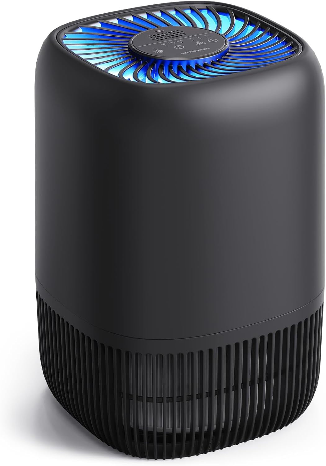 Air Purifier High Efficiency Compact Black