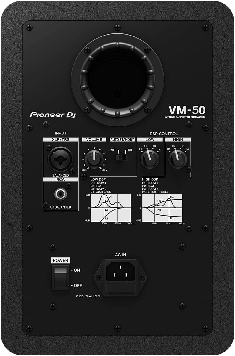 PIONEER Speaker Box Monitor Dj VM-50 Powered Sold Each