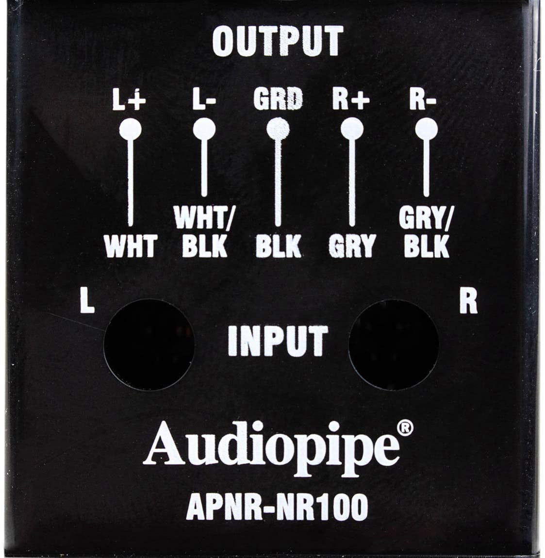AUDIO PIPE Adaptor HI/LOW APNR-NR100 Impedance