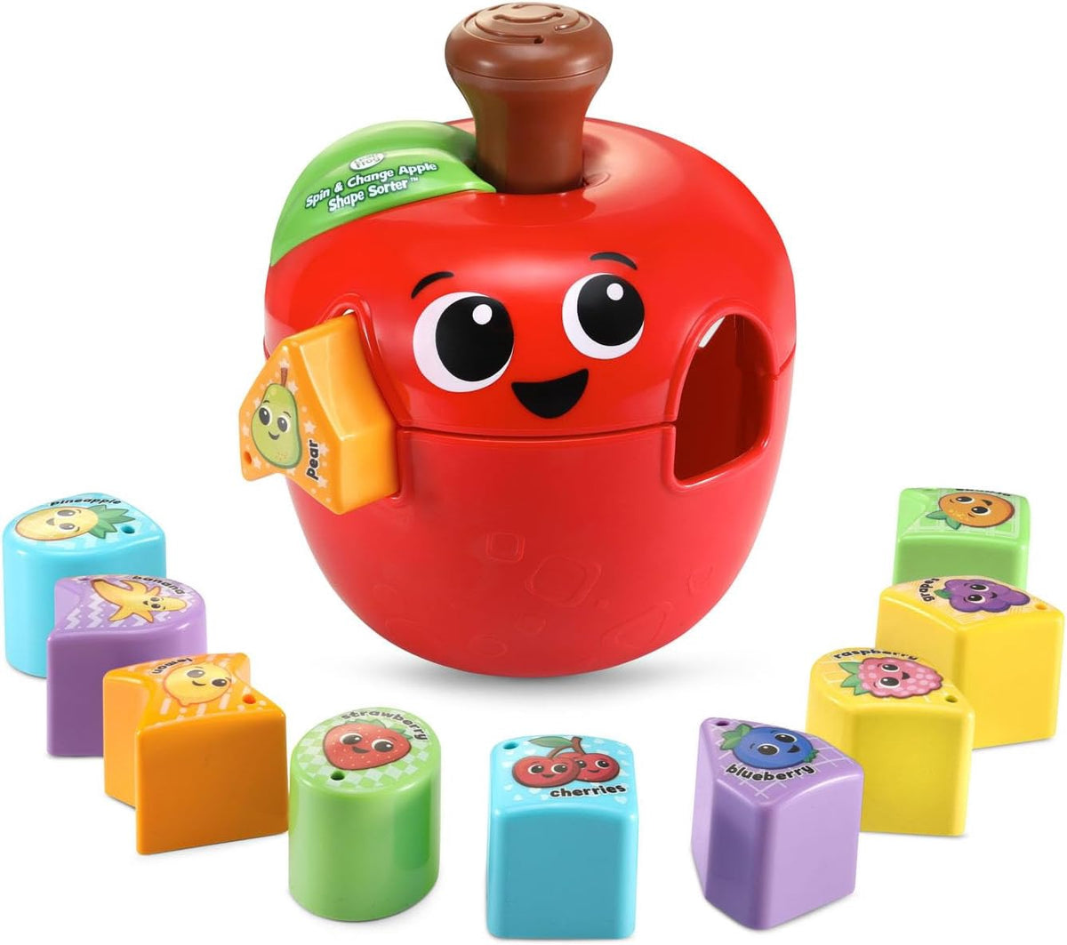 LEAPFROG Toy Spin and Change Apple Shape Sorter