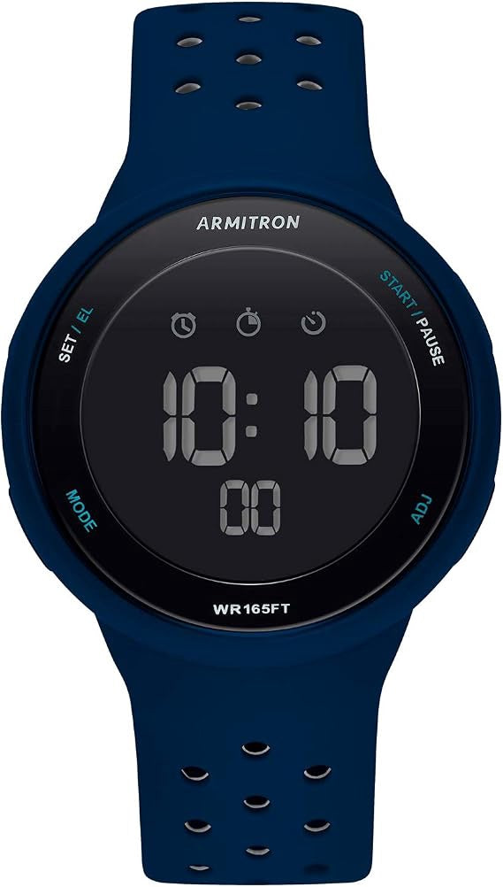 ARMITRON Watch Sport Unisex Digital Chronograph 8423NVY