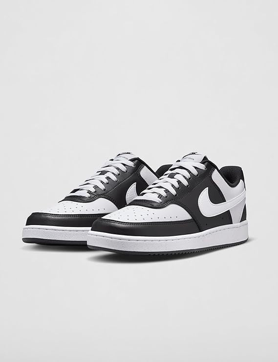 NIKE Footwear Sneaker Court Vision Low Next Nature Black & White