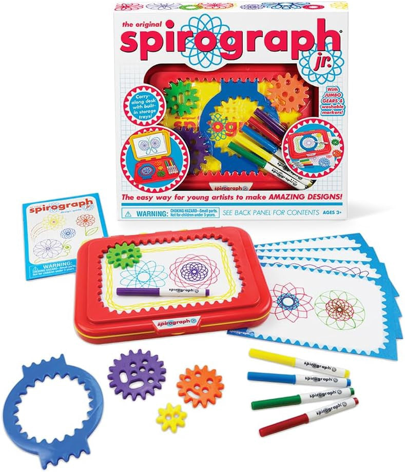 Toy Spirograph Jr. Jumbo Sized Gears Classic