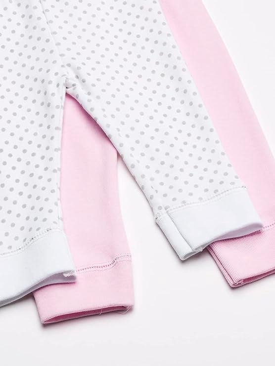 LUVABLE FRIENDS Baby Pants 3PC PINK/BLUE/NAVY Polka Dot / 9-12M / Blue