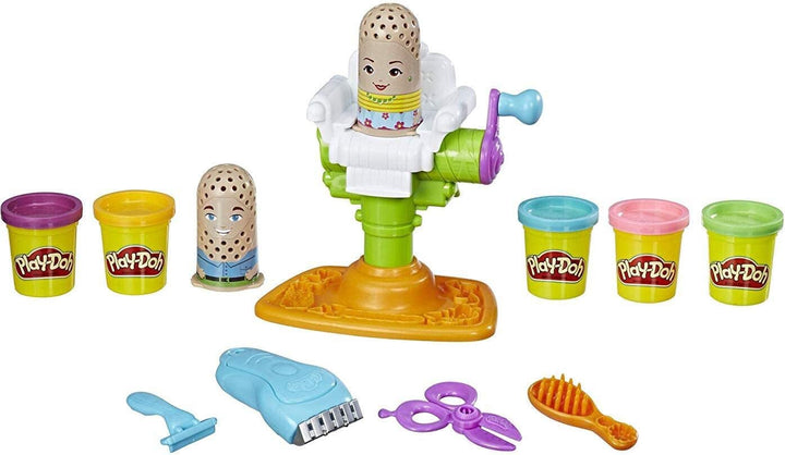 PLAY-DOH Toy Buzz 'N Cut Fuzzy Pumper Barber Shop