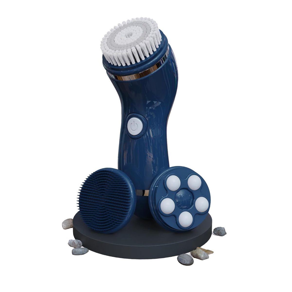 PERRY ELLIS Facial Massage & Cleanser 4-IN-1 Cordless Set