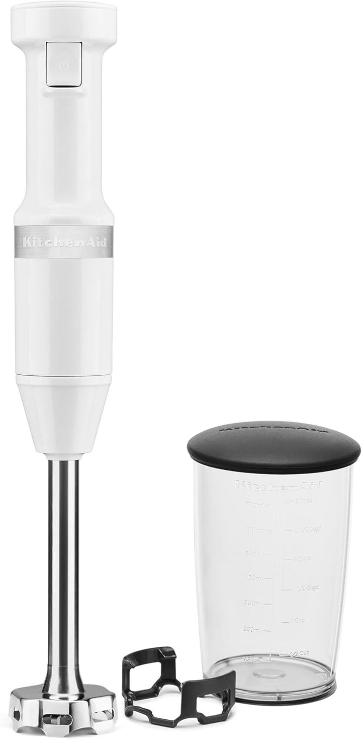 KITCHENAID Blender KHBV53WH Variable Speed Corded Hand Blender White 1Y