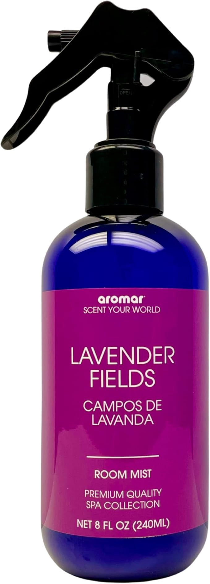 AROMAR Spa Room Mist Lavender Fields 8OZ S5109
