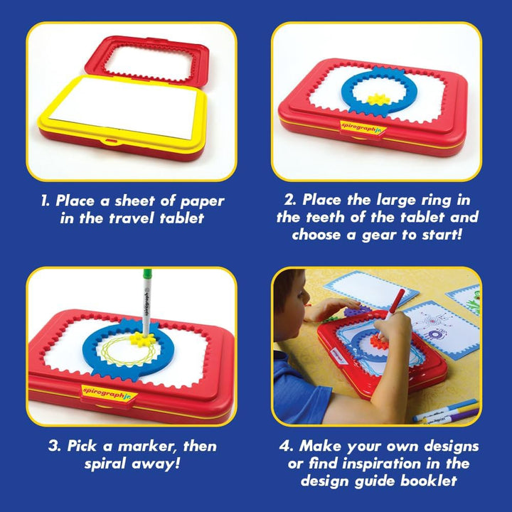 Toy Spirograph Jr. Jumbo Sized Gears Classic