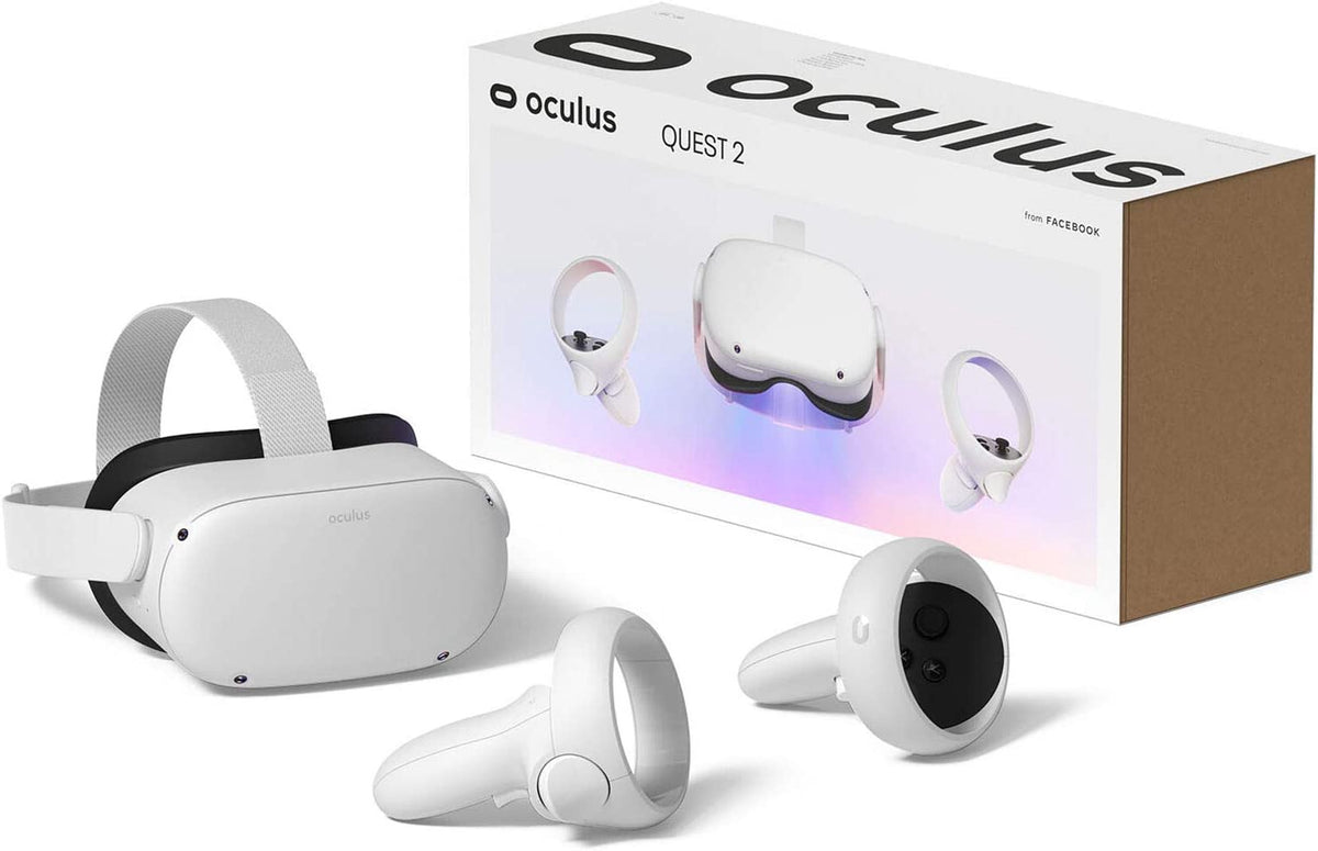 META Vr Headset Facebook Oculus Quest 2 128GB Virtual Reality White