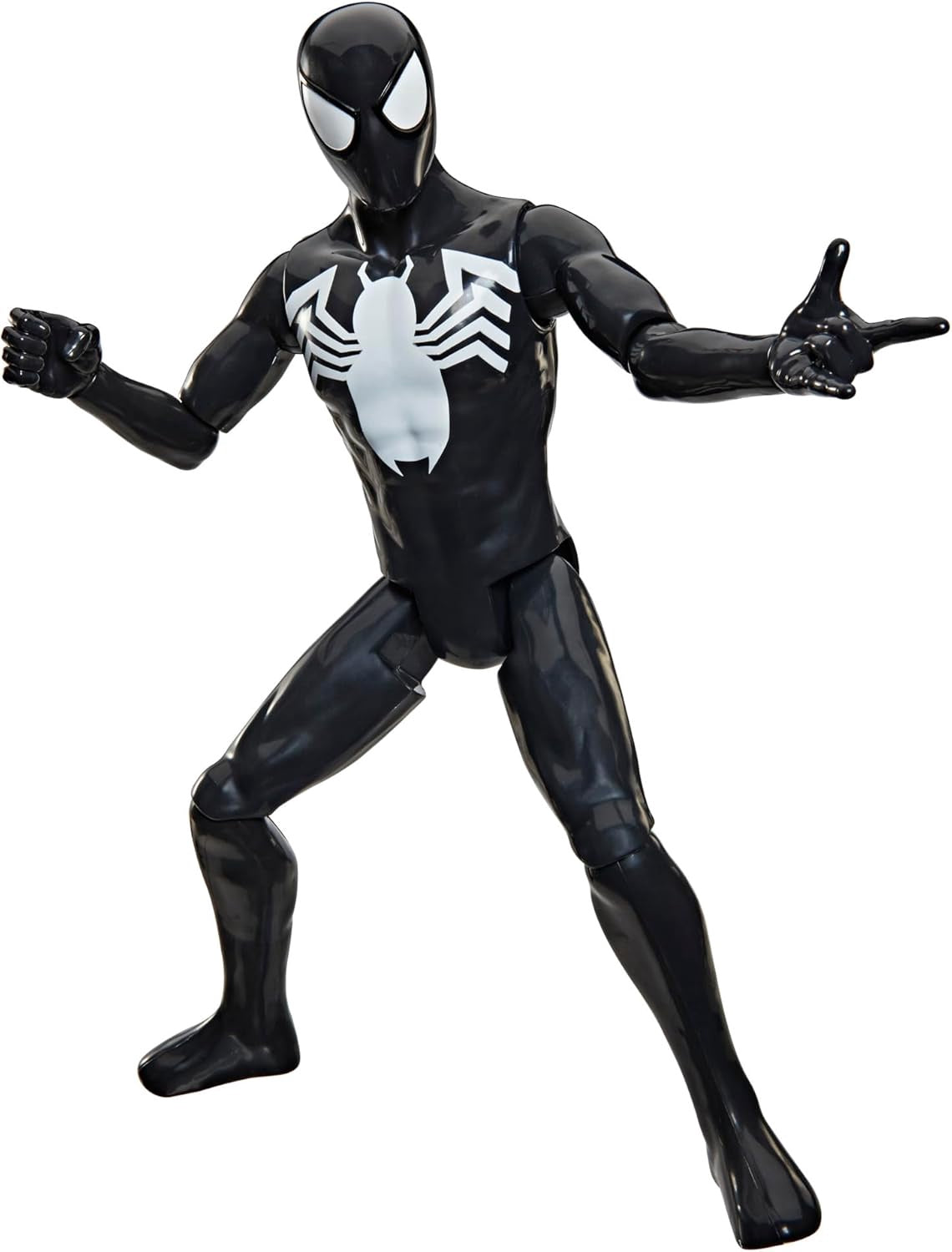 MARVEL Toy Spider Man Action Figure Black Suit 12"