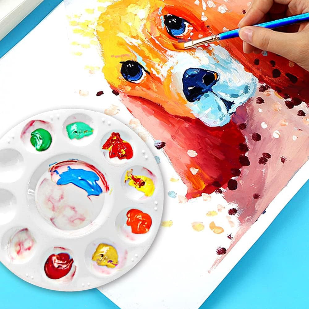Artist Paint Palette White Small