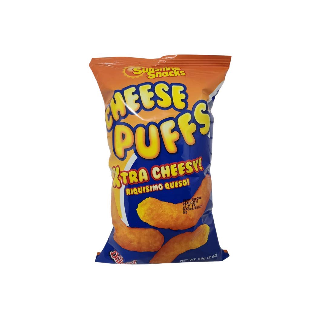 SUNSHINE SNACKS Cheese Puff Xtra Cheesy 56G 2OZ