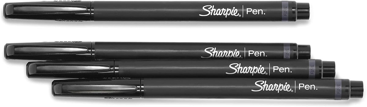 SHARPIE Stationery Pen Felt Tip Black 12PCS (Box)