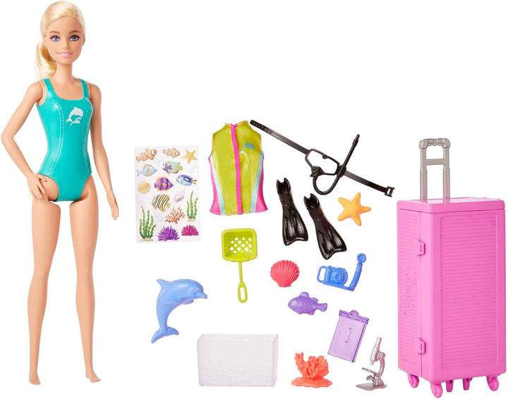 BARBIE Toy Marine Biologist Plus Accessories