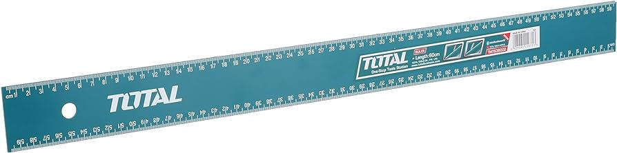 TOTAL Ruler 60CM TMT636002 Aluminum