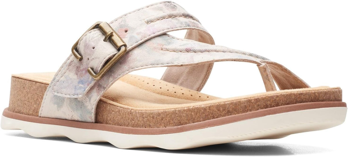 CLARKS Footwear Women Brynn Madi Flat Sandal Sand