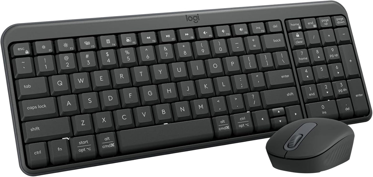 LOGITECH Computer Keyboard & Mouse Combo MK250 Wireless