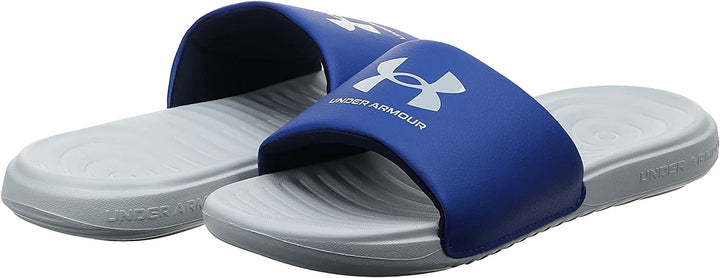 UNDER ARMOUR Footwear Men Slide Sandal Grey & Blue