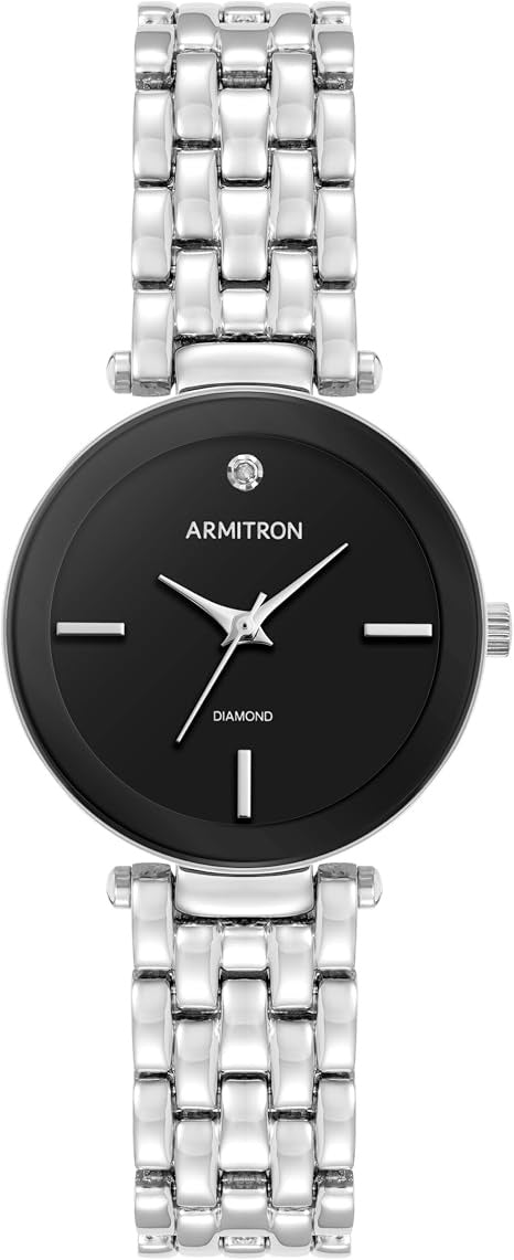 ARMITRON Watch Diamond Dial Bracelet 5952BKSV