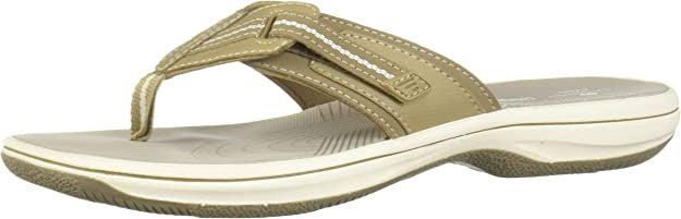 CLARKS Footwear Women Brinkley Jazz FLIP-FLOP Sand