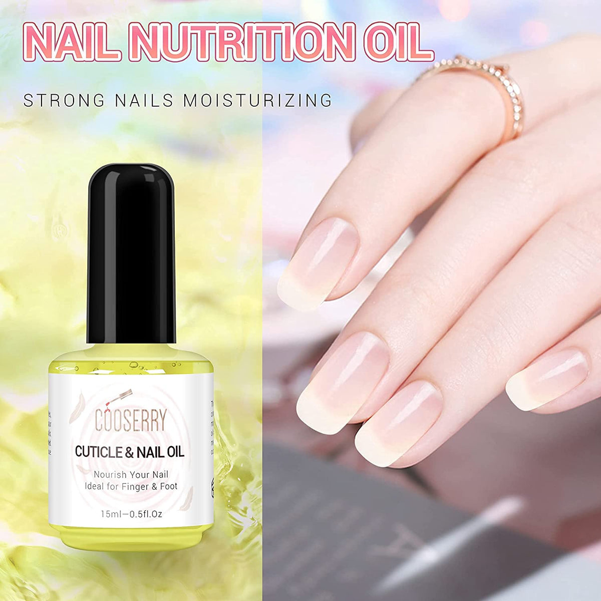 Nail Acrylic Powder Set with Liquid Monomer Cooserry