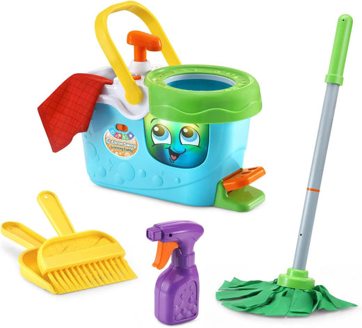 LEAPFROG Toy Mop & Bucket Set Learning Caddy