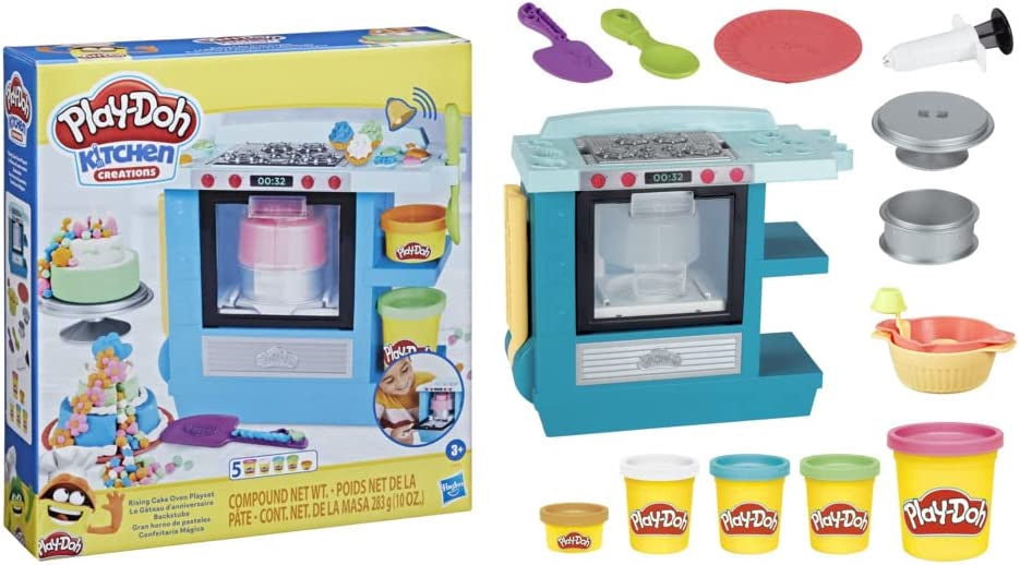 PLAY-DOH Toy Kitchen Oven Playset