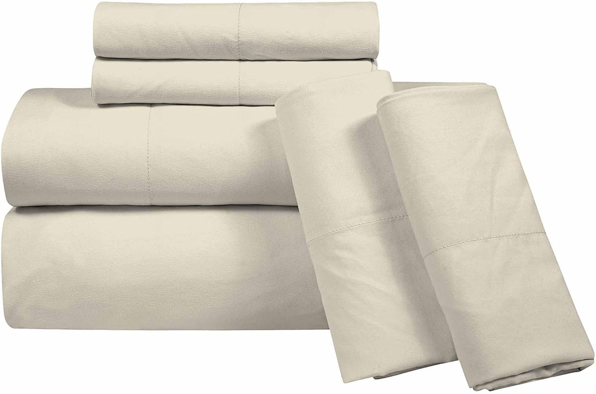 YUNUS HOME ESSENTIAL Bedsheet Set Yunus Home Microfiber 6PC