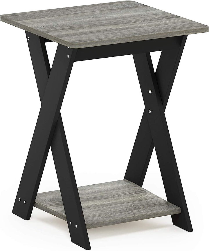 End Table Modern Simplistic Criss Crossed