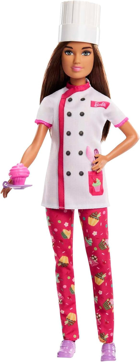 BARBIE Toy Doll Pastry Chef