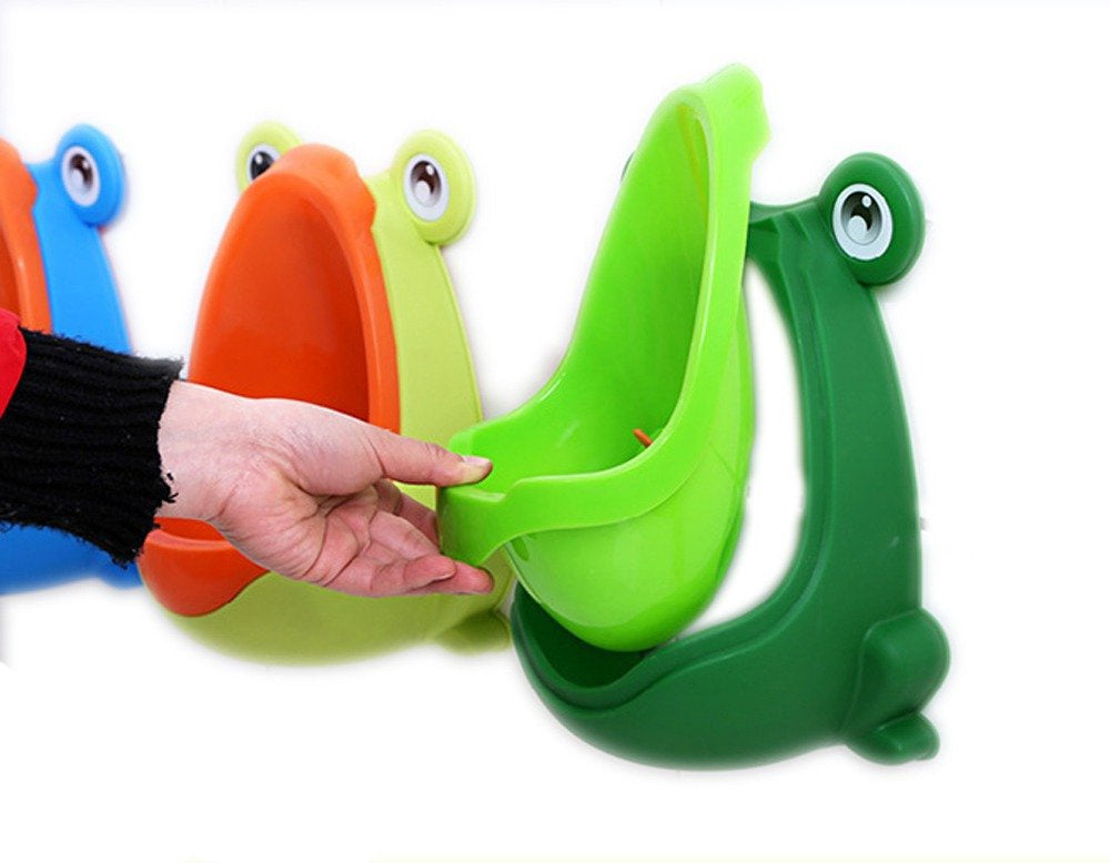 Potty Training Urinal Frog Green