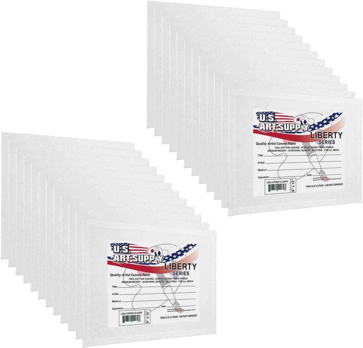 Artist Canvas Board Us Art Supply 9 X 12"