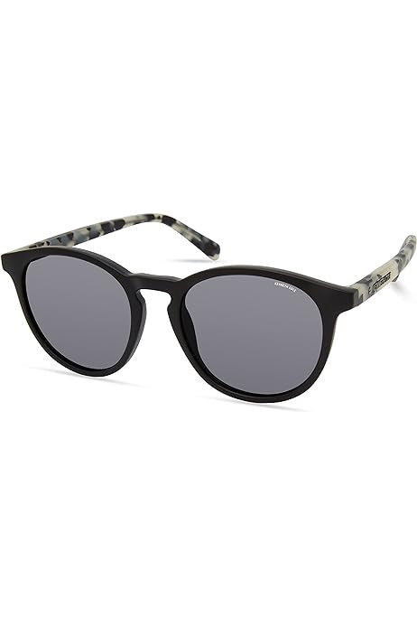 KENNETH COLE Sunglasses Men Round Black / Brown
