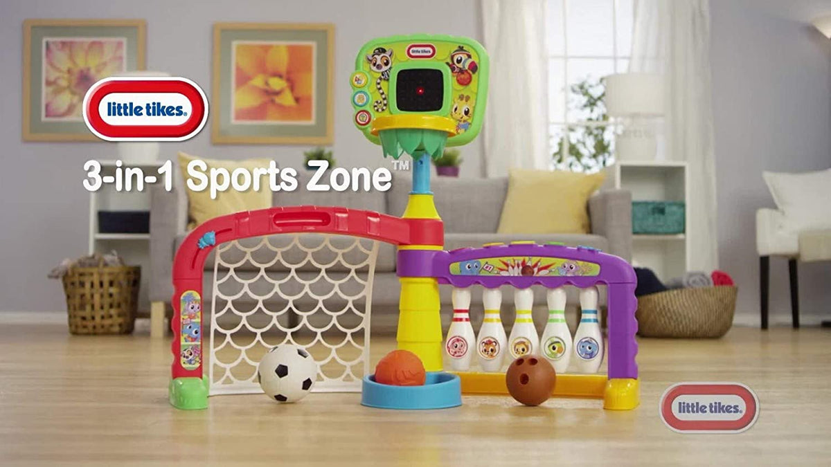 LITTLE TIKES Toy 3-IN-1 Sports Zone