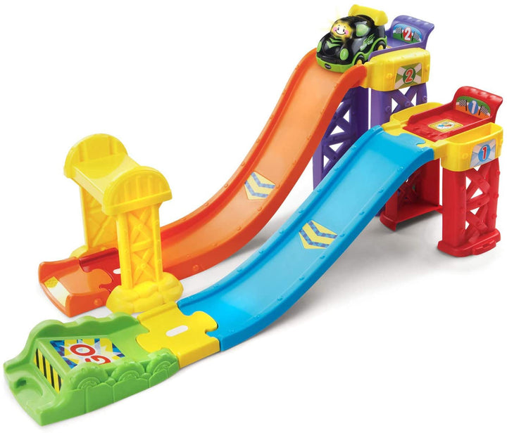 VTECH Toy Go! Go! Smart Wheels 3-IN-1 Launch and Play Raceway