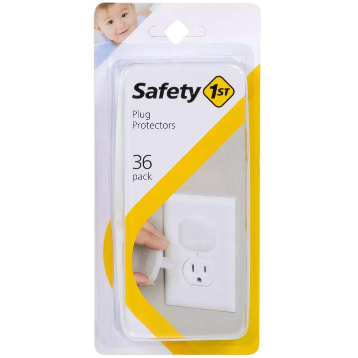 SAFETY 1ST Baby Plug Protectors Secure Press 36 Pack