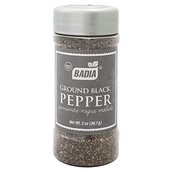 BADIA Ground Black Pepper 2OZ 56.7G