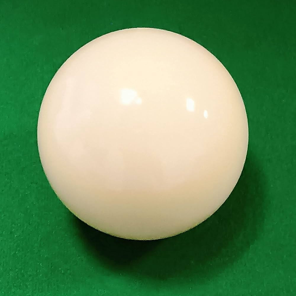 Pool Ball White Regular Size 2 1/4" Billiards