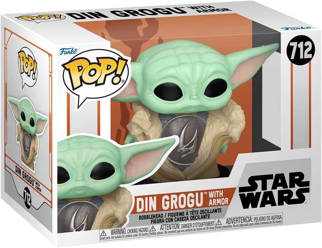 FUNKO POP! Toy Funko Pop! Star Wars the Mandalorian Din Grogu 712
