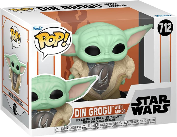 FUNKO POP! Toy Funko Pop! Star Wars the Mandalorian Din Grogu 712