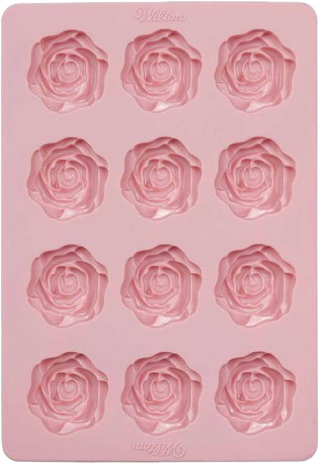 WILTON Baking Silicone Mold Rose 6 Cavity 2115-8516